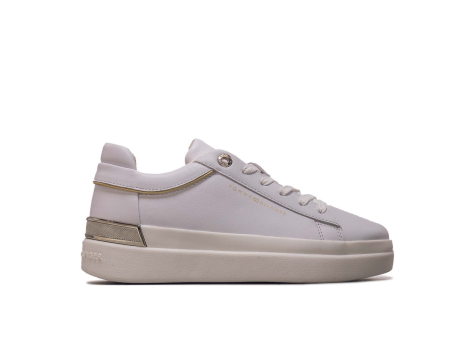 Tommy Hilfiger Lux Metallic Cupsole Gold (FW0FW07030 YBS) weiss