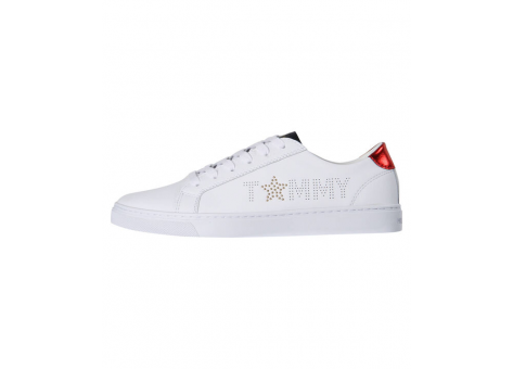 Tommy Hilfiger STAR Sneaker METALLIC (FW0FW02349) weiss