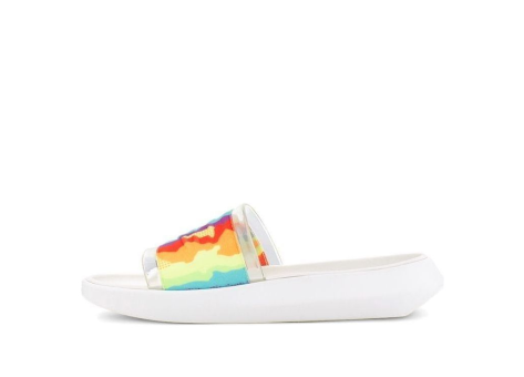 UGG Cali Collage Outdoor Flat Heel Sandals Rainbow Stripe (1120001-RSTR) bunt
