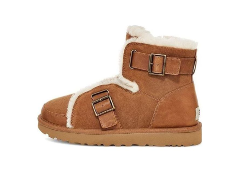 UGG Dune Mini Buckle Boot Fleece Lined (1119431-CHE) braun