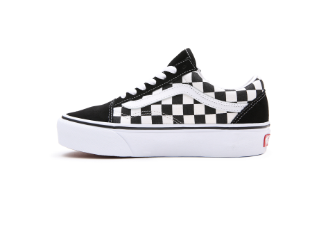 Vans platform old outlet skool black and white