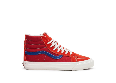 Vans OG Sk8 Hi LX Pompeian Grenadine (VN0A4BVBXEN) rot