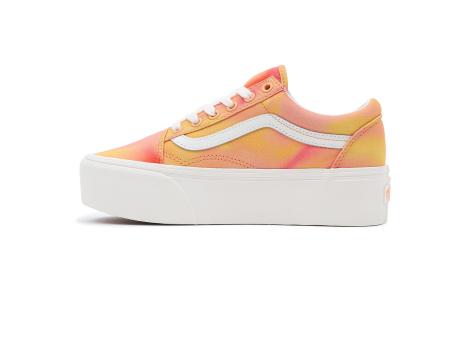 Vans orange outlet old skool