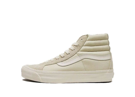 Vans SK8 HI LX Suede Canvas Pearl Marshmallow (VN0A45JLVQS) beige