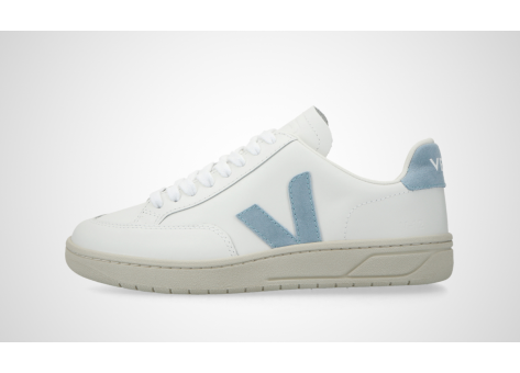 VEJA V 12 Leather Extra Steel (XD0202787) weiss