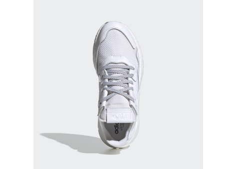 Adidas night jogger white best sale