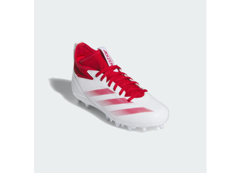 Adidas red and white football cleats best sale