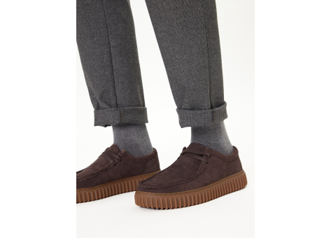 Clarks Torhill Lo Dark Suede (26181386) braun
