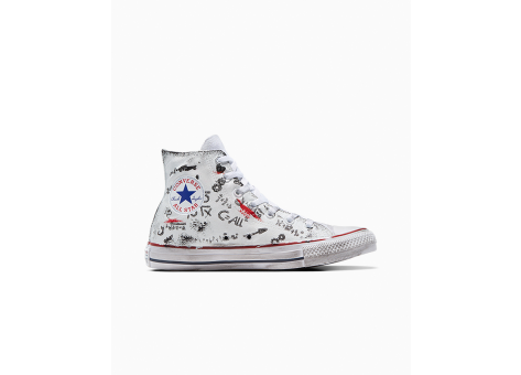 Converse Valentines Day-themed shoe converse Chuck Taylor High (A10237C) weiss