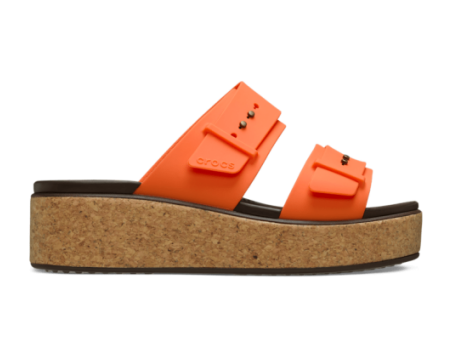 Crocs Brooklyn Cork Buckle (211252-2BV) orange