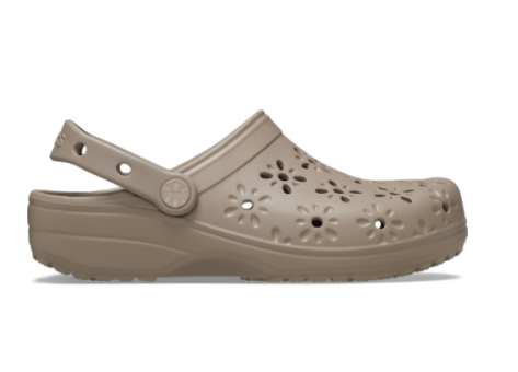 Crocs Classic Floral Cut Out (210927-214) beige