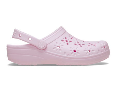 Crocs Classic Floral Cut Out (210927-6ZW) pink