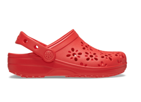 Crocs Classic Floral (210943-6ZR) rot