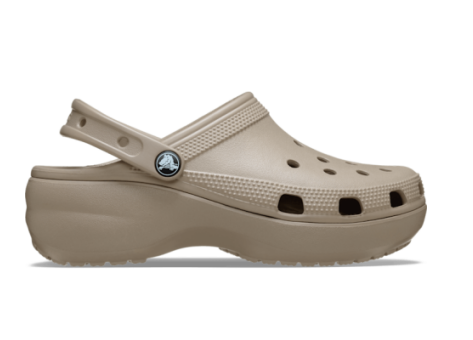 Crocs Classic Platform Clog 206750 (206750-214) beige