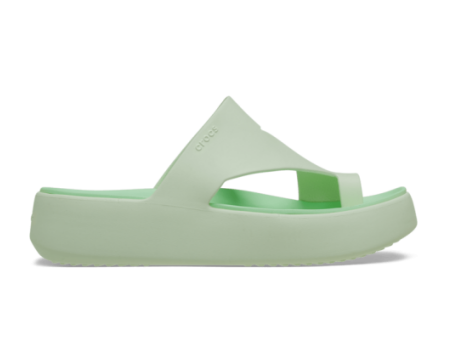 Crocs Getaway Platform Toe Loop (210834-3YH) grün