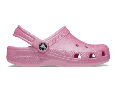 Crocs Classic Glitter Clog (206992-6XE) pink