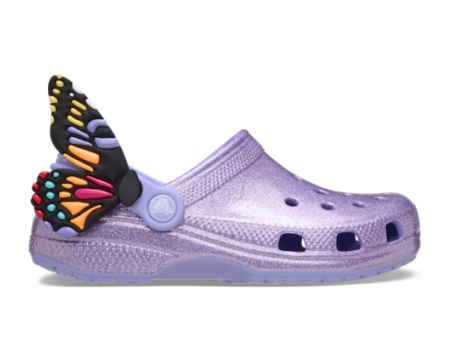 Crocs Toddler Classic IAM Butterfly Clog (210018-5BN) lila