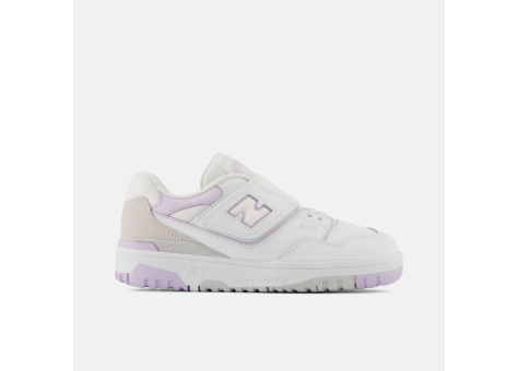 New Balance 550 Bungee Lace Top Strap Lilac (PHB550WK) weiss