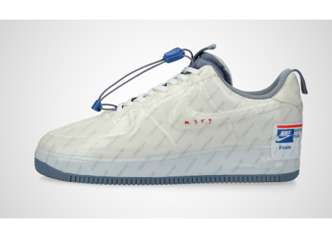 Nike Air Force 1 Experimental Postal Low Ghost USPS (CZ1528-100) weiss