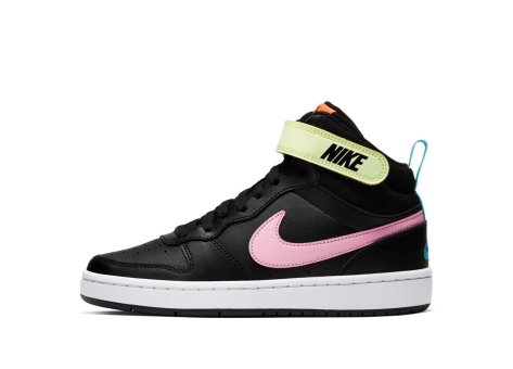 Nike Court Borough Mid 2 Blue Fury (CD7782-002) schwarz