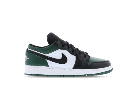 Jordan 1 Low Green Toe GS Air (553560-371) bunt