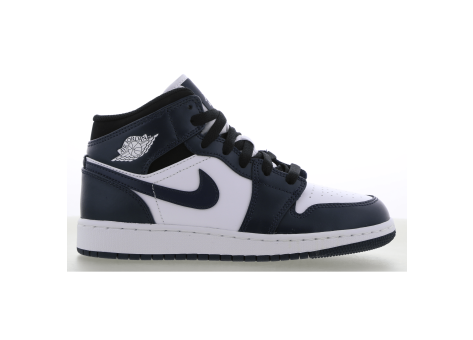 Jordan 1 Mid GS Dark Teal (554725-411) blau