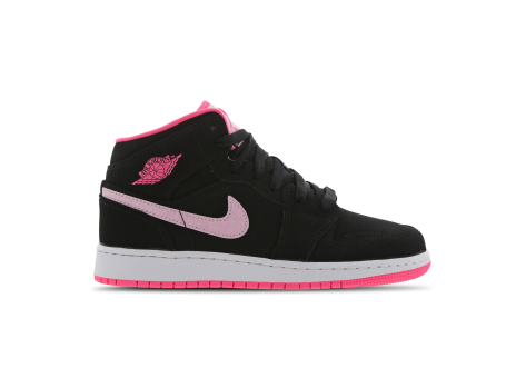 Jordan 1 Mid GS (555112-066) schwarz