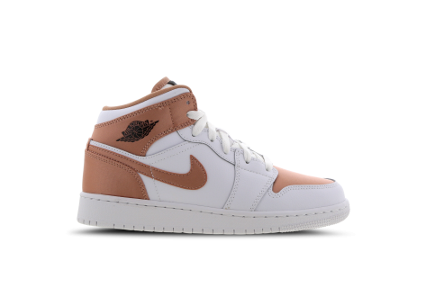 Jordan 1 Mid Rose Gold GS Air (555112-190) bunt