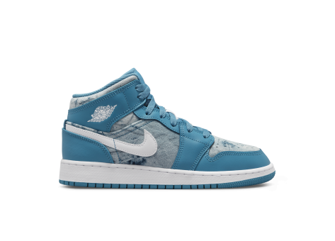 Jordan 1 Mid Washed Denim GS (DM8951 400) bunt