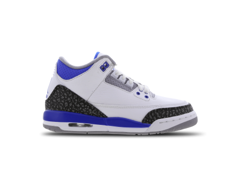 Jordan 3 Retro Racer Blue GS Air (398614-145) weiss