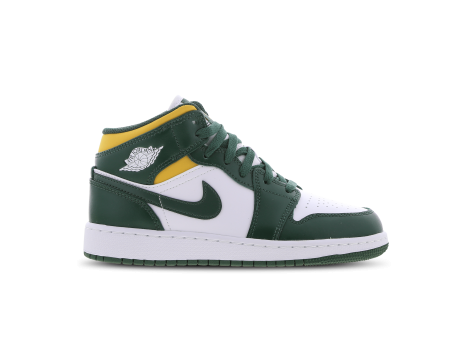 Jordan 1 Mid Sonics GS (554725-371) weiss