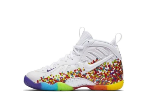 Nike Little Posite Pro Fruity Pebbles Air Foamposite One GS (644792-101) weiss