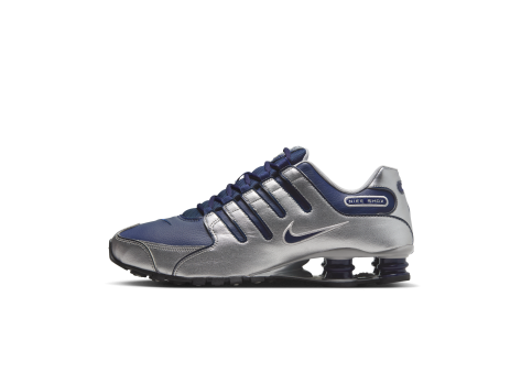 Nike Shox NZ Midnight Navy Metallic Silver (378341-402) bunt