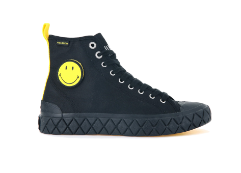 Palladium Palla Ace Smiley Mid (77177-008-M) schwarz