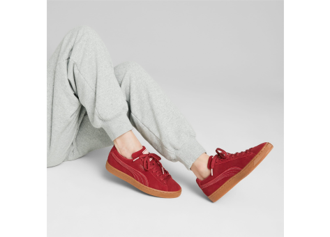 Puma suede cheap platform rot