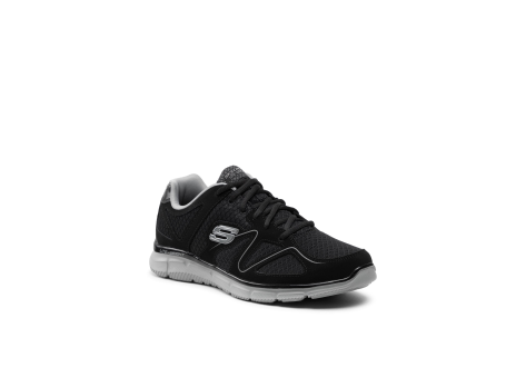 SKECHERS Satisfaction Flash Point (58350-BKGY) schwarz