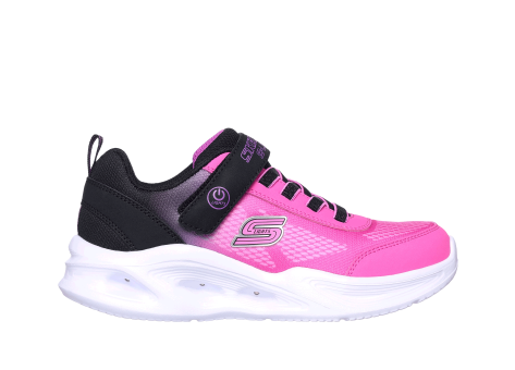 Skechers S Lights Sola Glow Ombre Deluxe (303714L-BKHP) schwarz