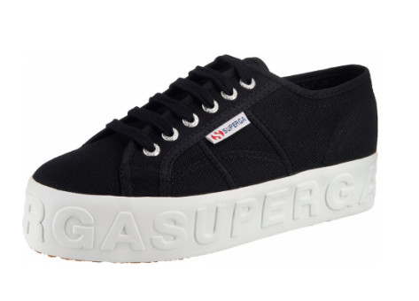 Superga 2790 Sneaker Lettering (S71183W-999) schwarz