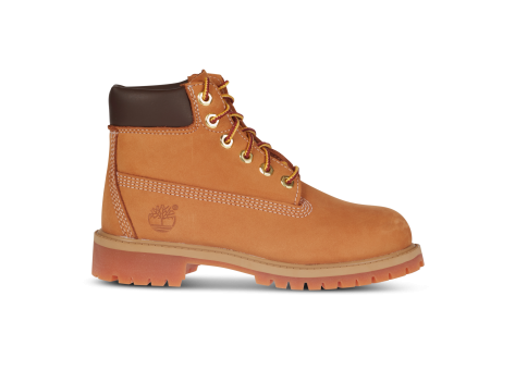 Timberland 6 Inch Premium Wide Fit Boot Wheat (12709W) braun
