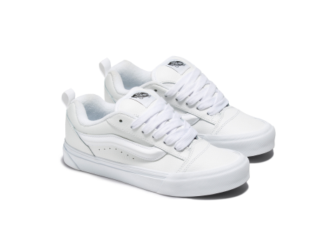 Vans old hotsell skool white leder