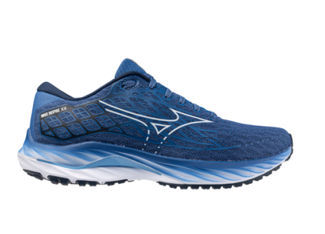 Mizuno zapatillas de running the mizuno hombre constitución fuerte pie normal maratón talla 43 azules (J1GC2444-06) blau