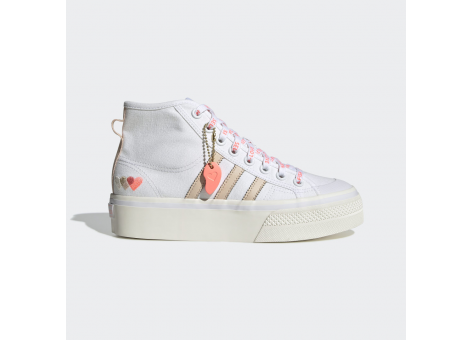 adidas Originals Nizza Platform Mid Sneaker (GW4439) weiss