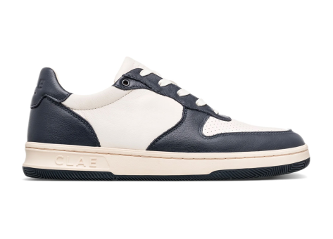 Clae Malone Navy Leather Off (CL23AMA04) weiss