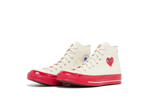 Comme des Garcons Play Converse Taylor 70 Sole Hi Chuck (P1K124-2) weiss