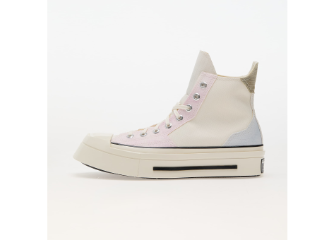 Converse Chuck 70 De Luxe Squared Toe Polyester Stardust Lilac Egret (A07599C) grau