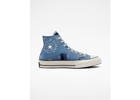Converse Chuck 70 Embroidery High (A03664C) blau