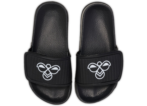HUMMEL Pool Slide VC Badeslipper Grö e 30 (228010_2001) schwarz