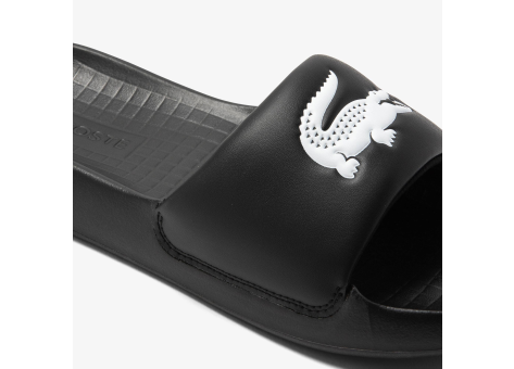 Black lacoste slides online