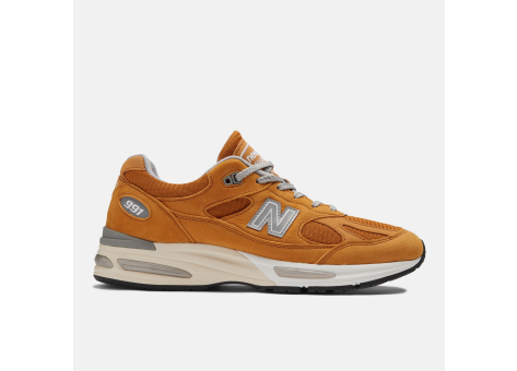 New Balance 991v2 Pumpkin - Made in UK (U991YE2) orange