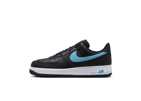 Nike Air Force 1 Black & University Blue (HF3839-001) schwarz